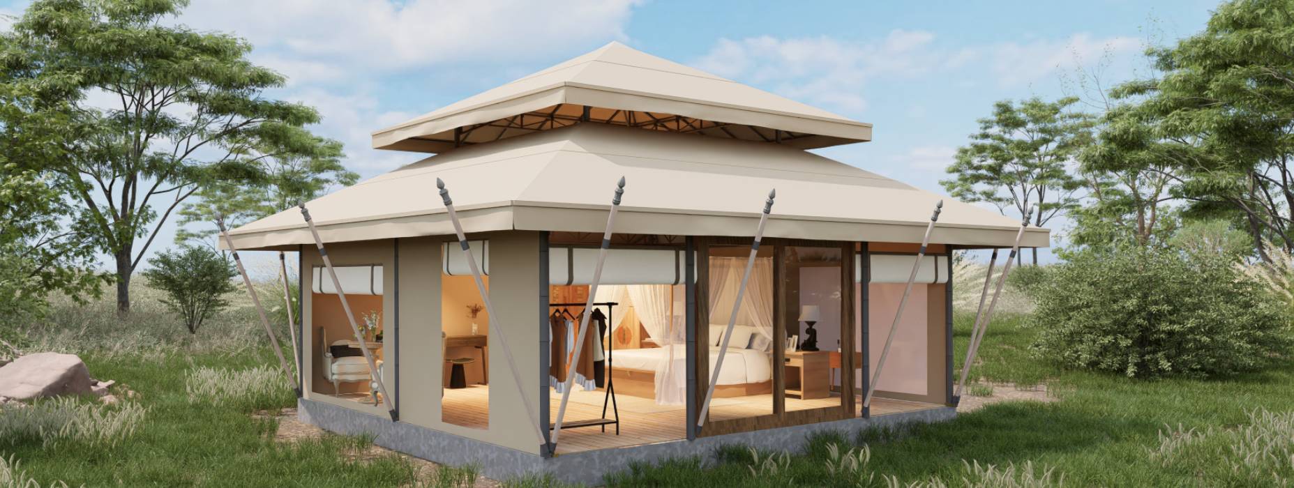 肃北户外野奢帐篷